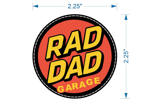Rad Dad Garage Morale Patch