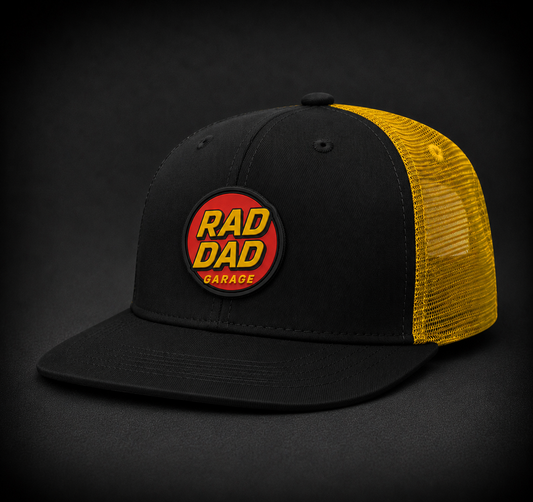 Adult Rad Dad Garage Classic Trucker Hat