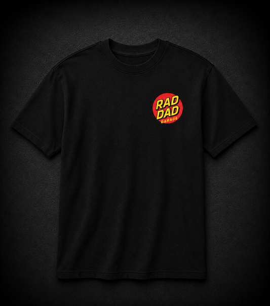 Kids' "Nobody Cares, Go Faster" Black Oversized Tee
