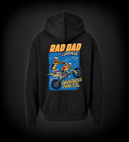 Adult "Greatness Awaits" Black Hoodie