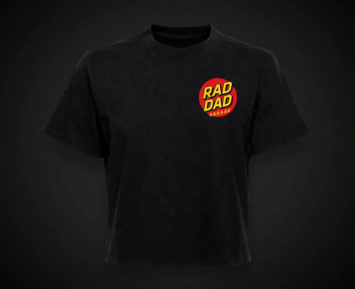 Women's "Nobody Cares, Go Faster"  Black Boxy Tee