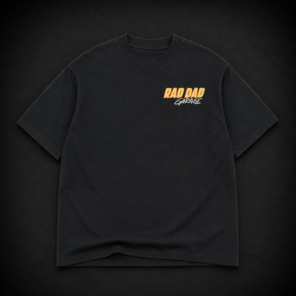 Kids' "Greatness Awaits" Black Oversized Tee
